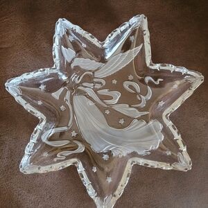 Mikasa Clear Star-Shaped Angel Dish